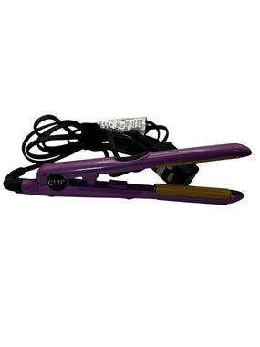 CHI Mini Flat Iron Purple Ceramic Travel Size Hair Straightener Tested